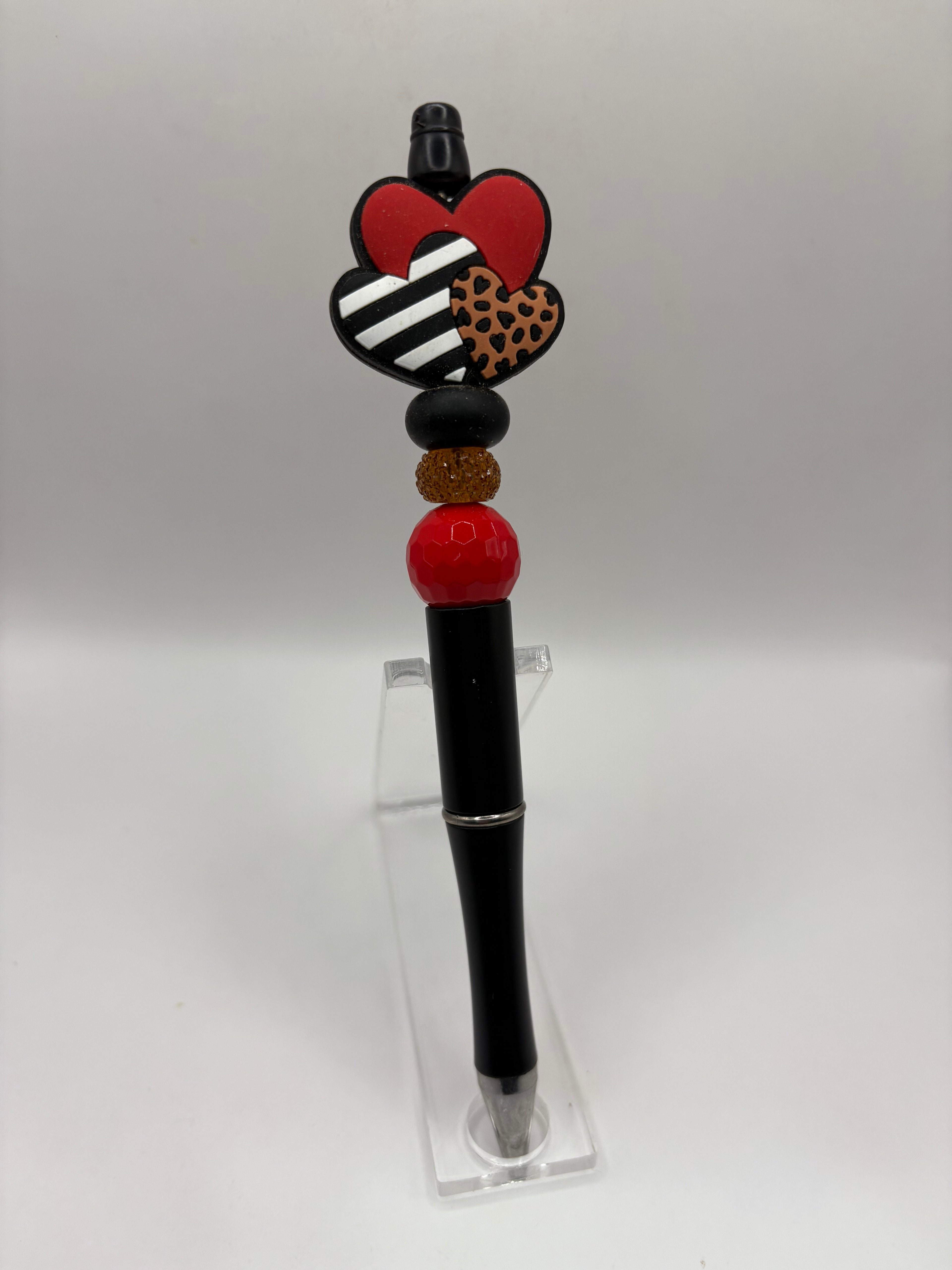 Hearts Beaded Pen