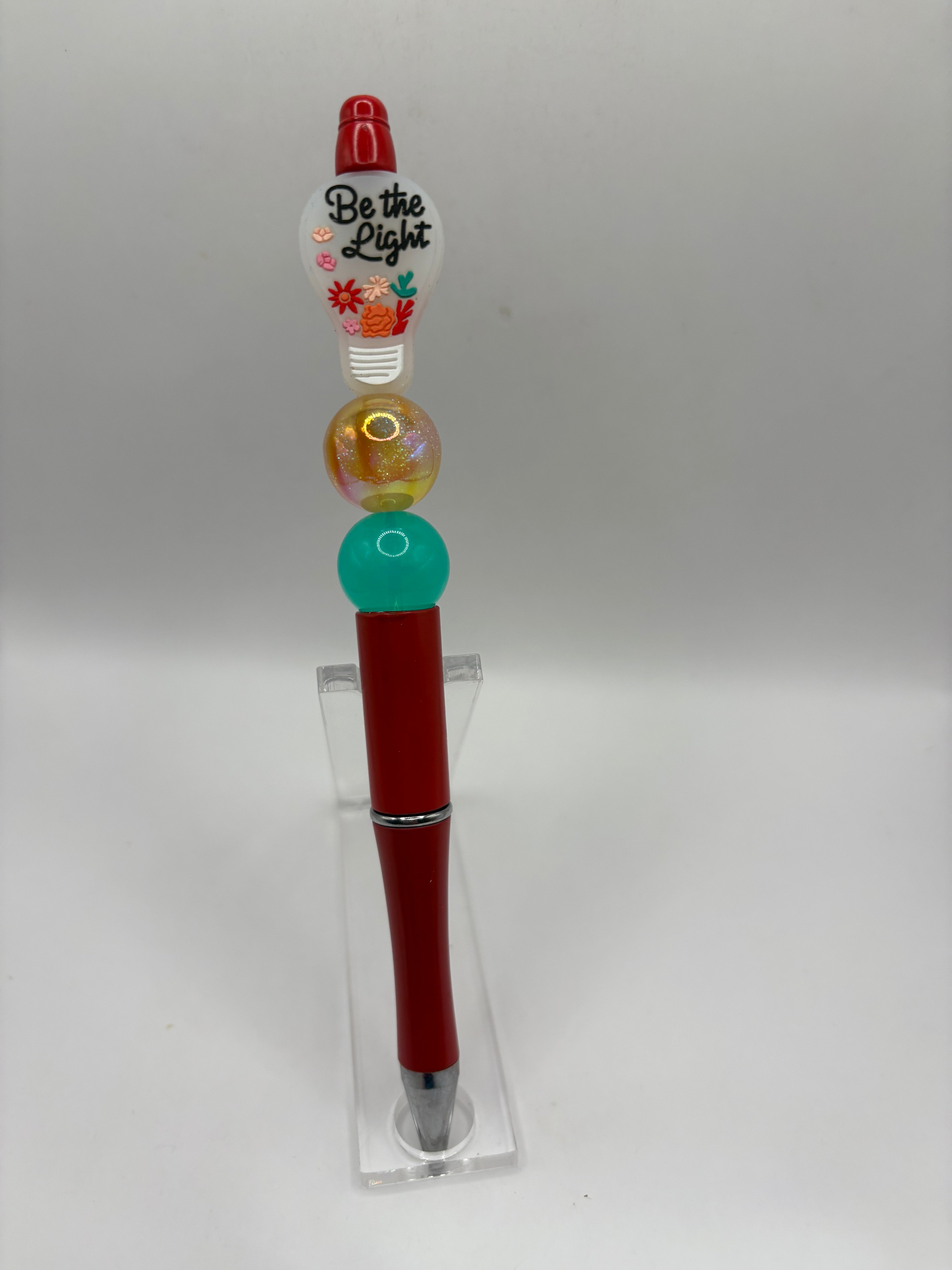 Light Bulb Beaded Pen