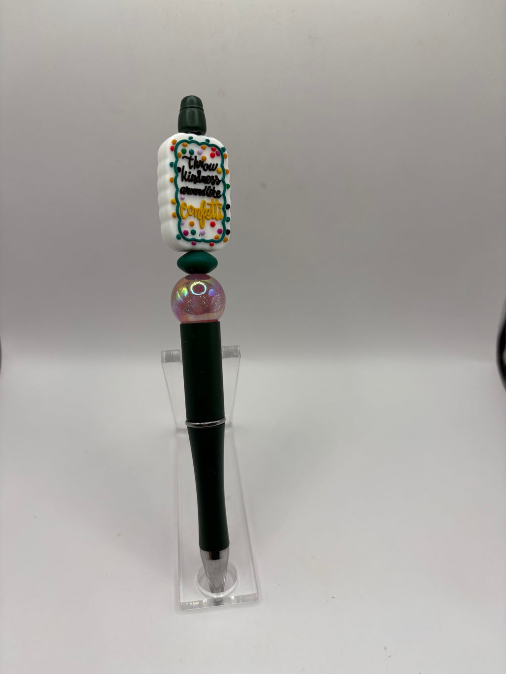Confetti Beaded Pen