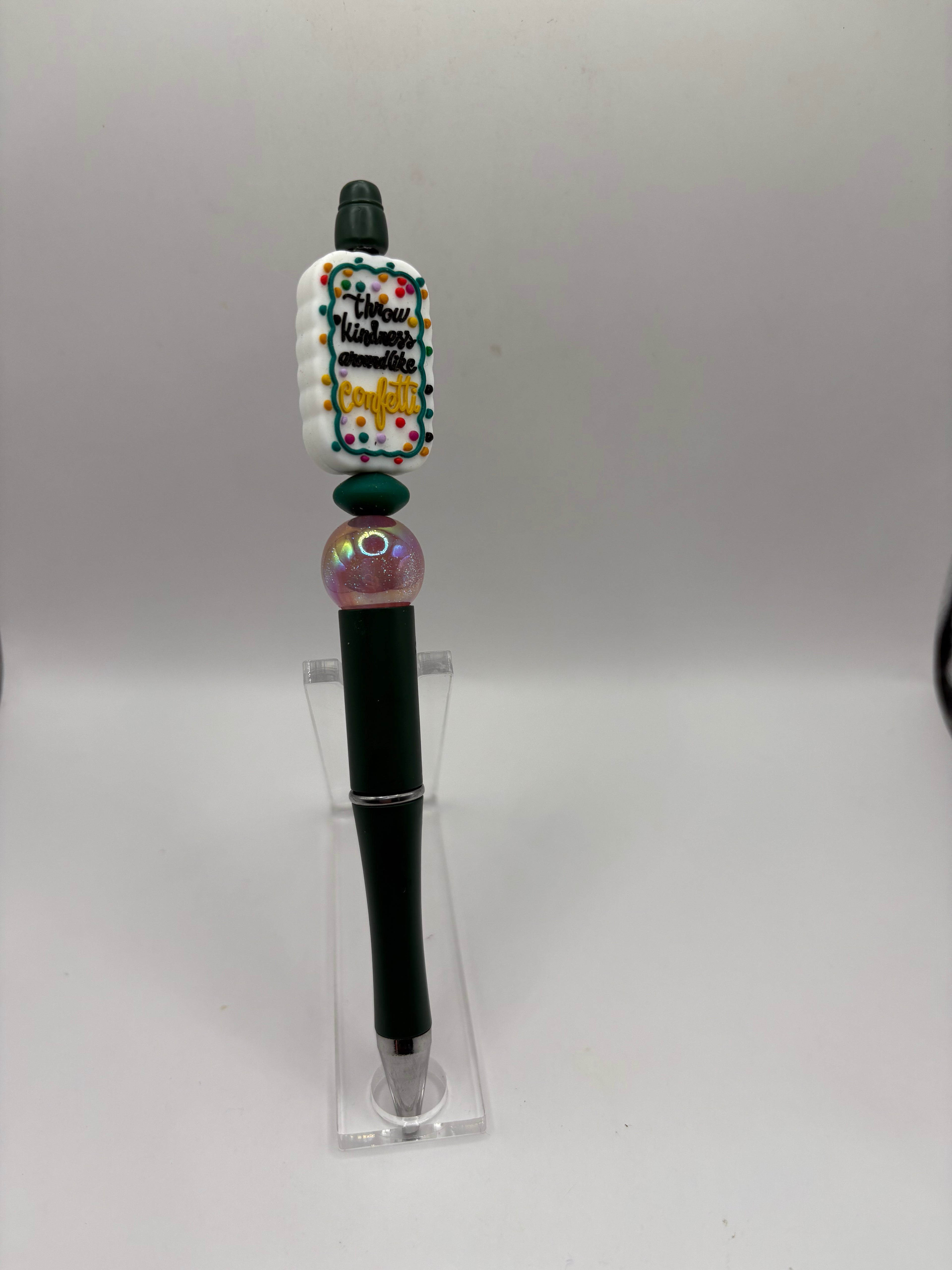 Confetti Beaded Pen
