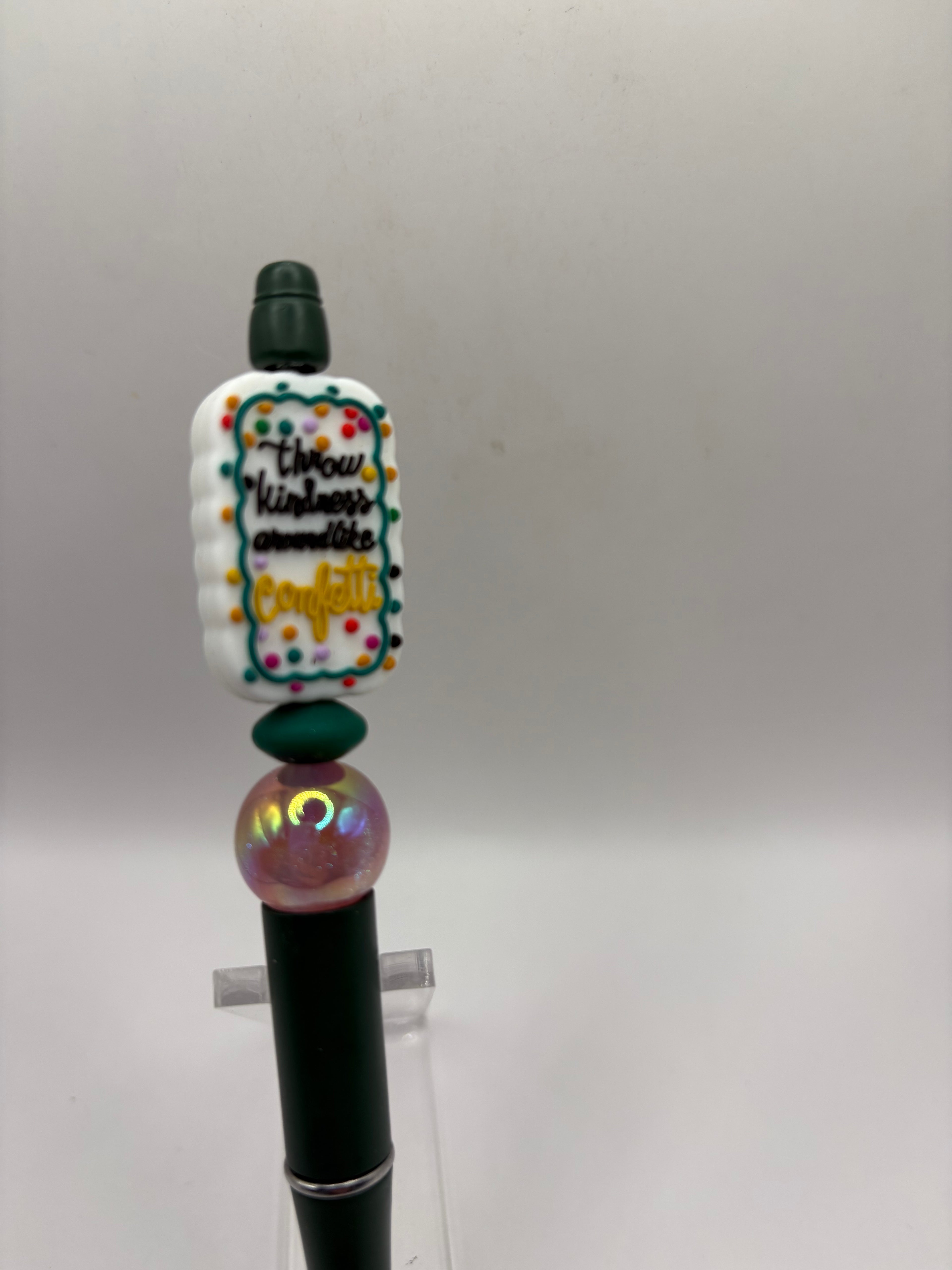Confetti Beaded Pen