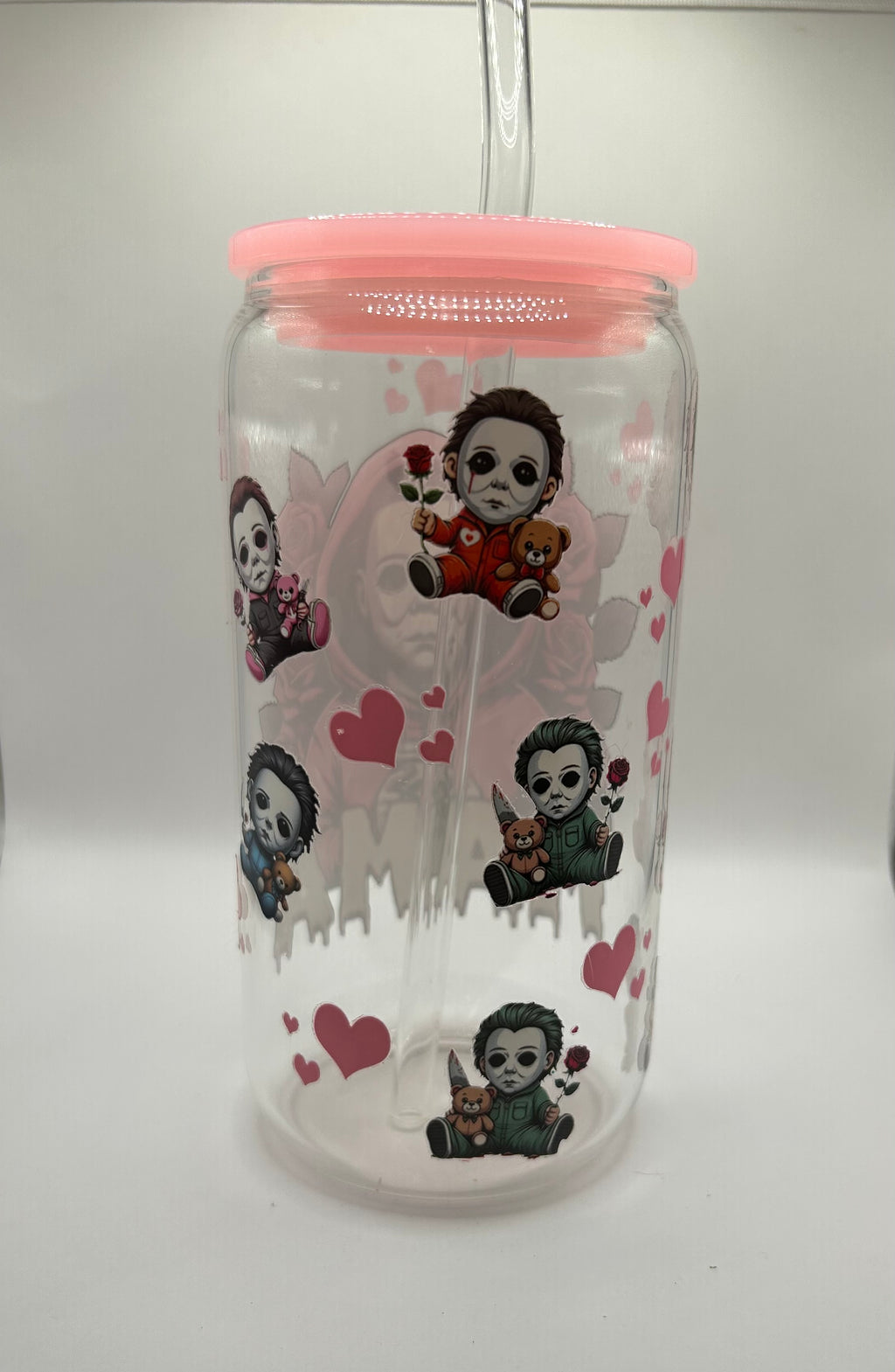 Mama Horror Glass Cup