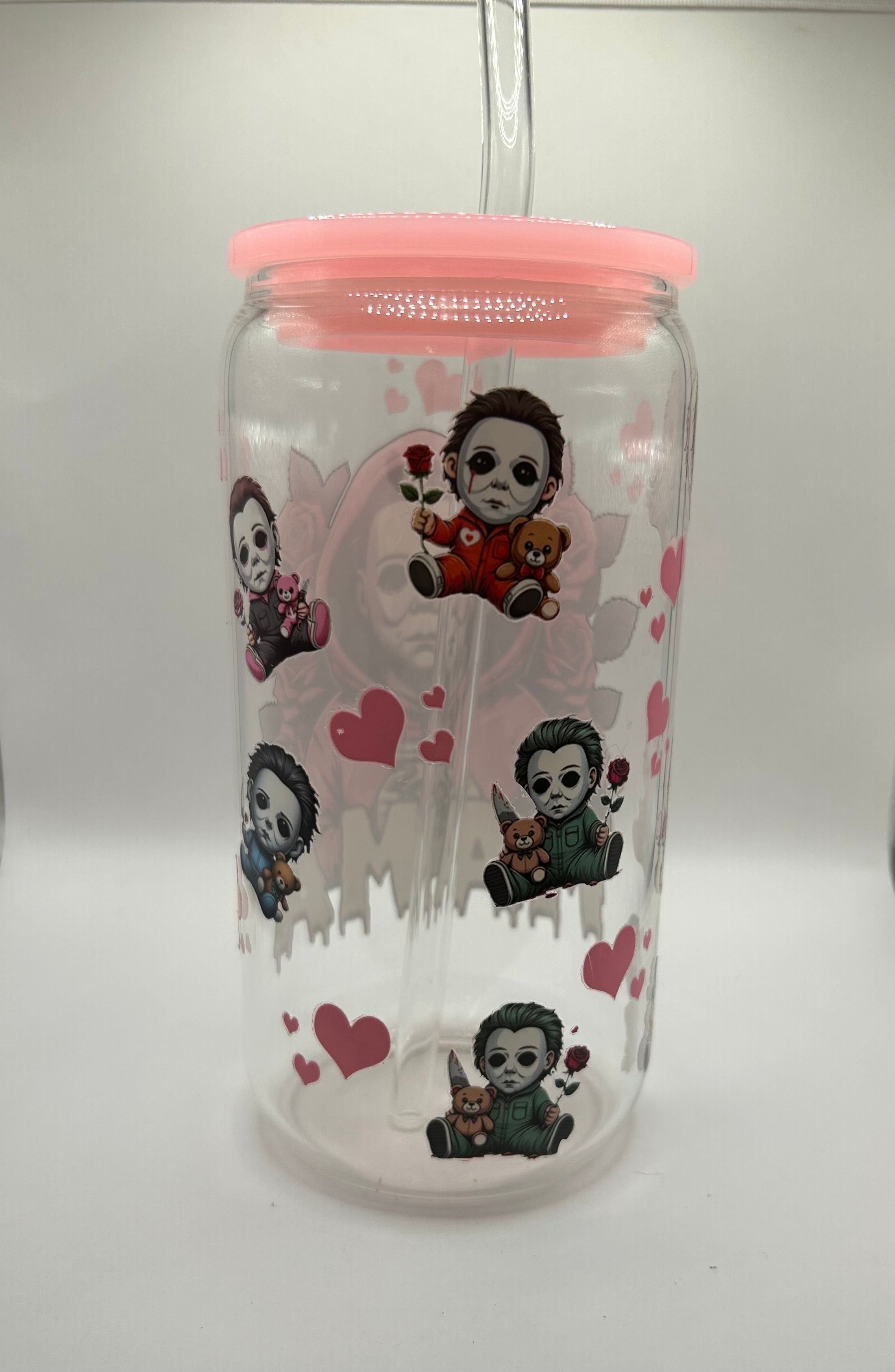 Mama Horror Glass Cup
