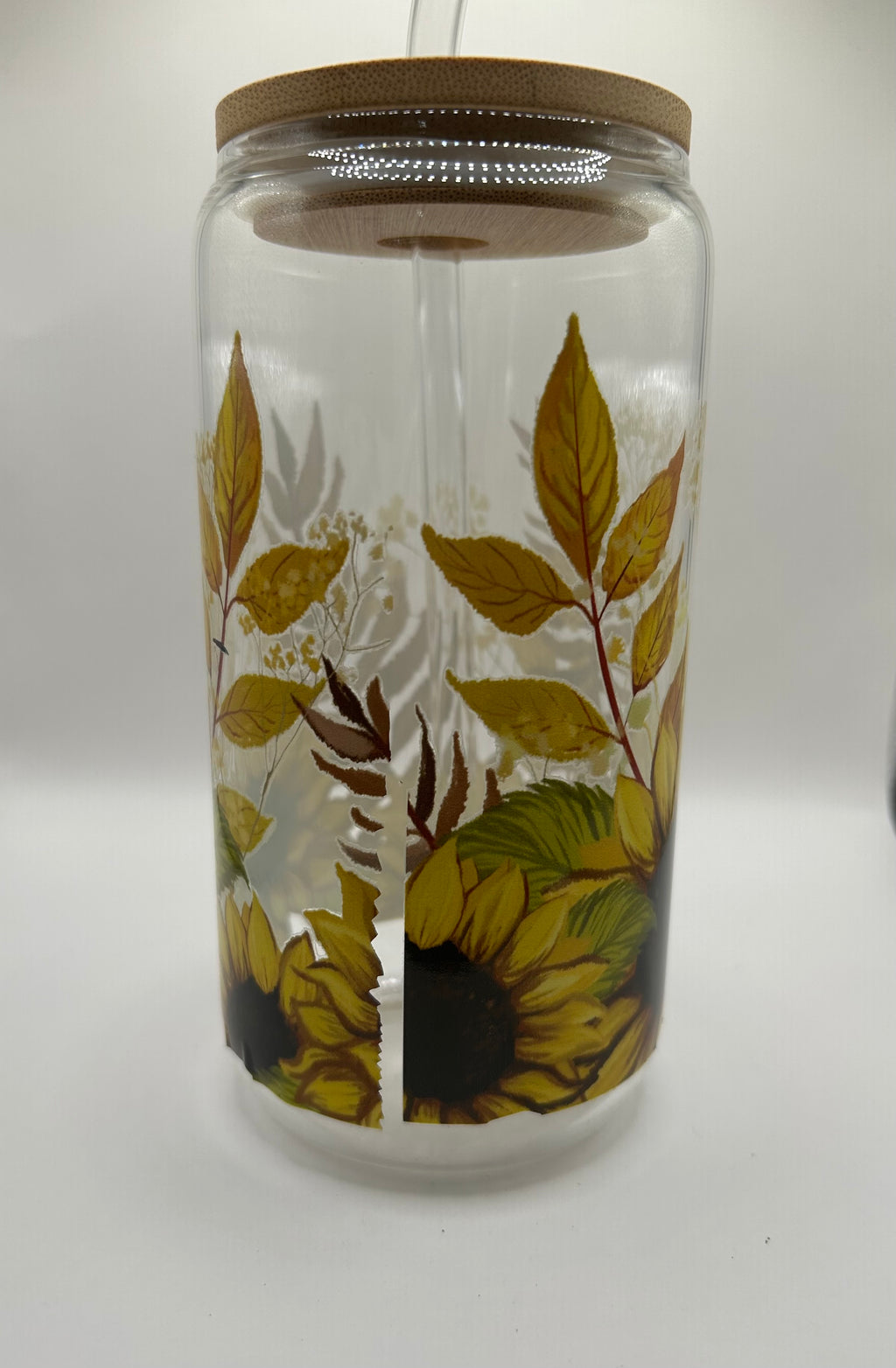 Sunflower Glass Cup