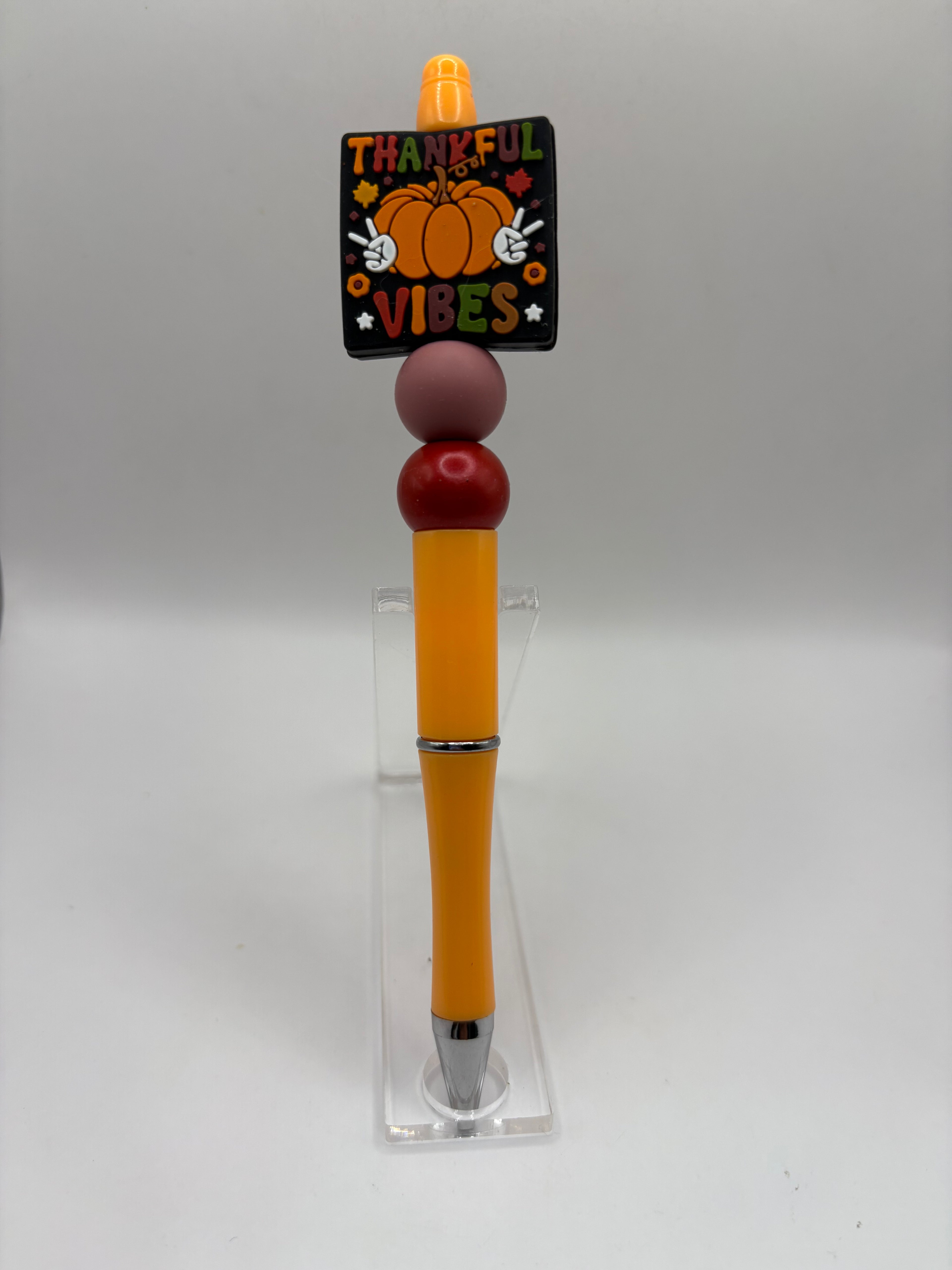 Thanksgiving Vibes Beaded Pen