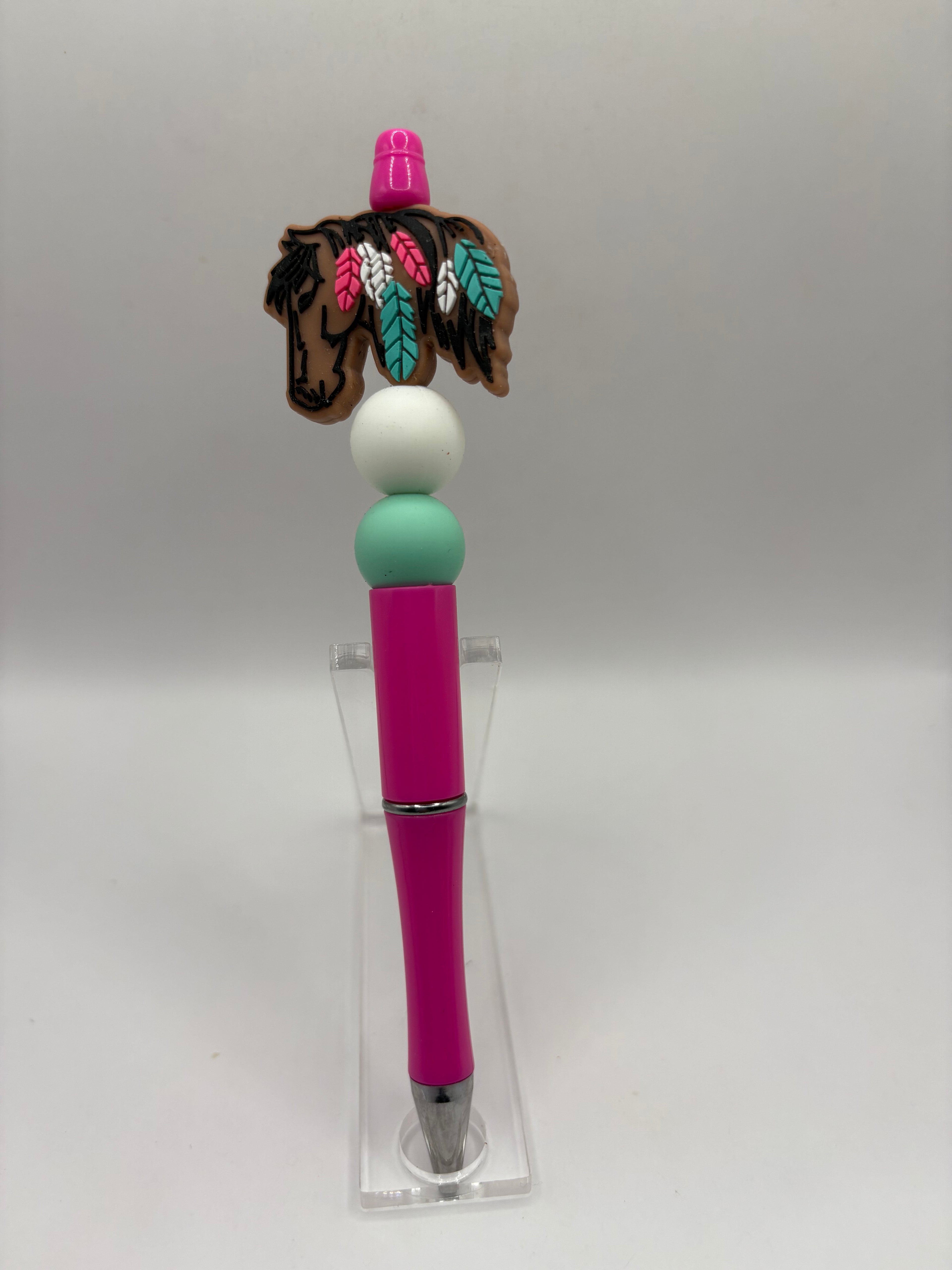 Horse Beaded Pen