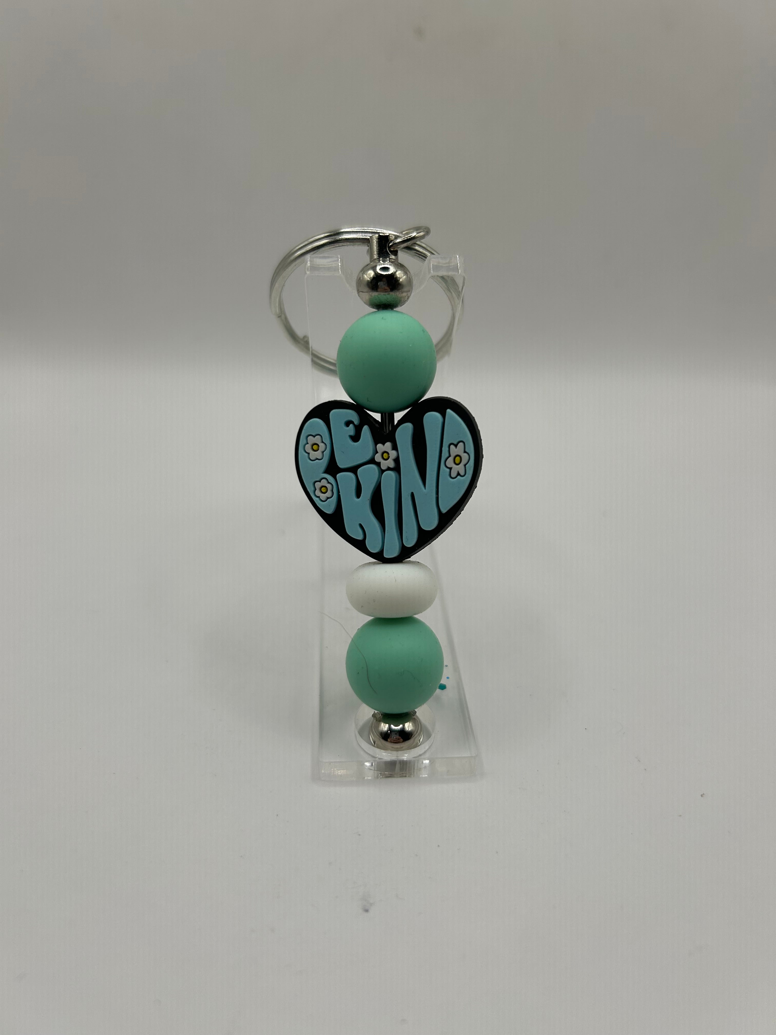 Be Kind Beaded Keychain