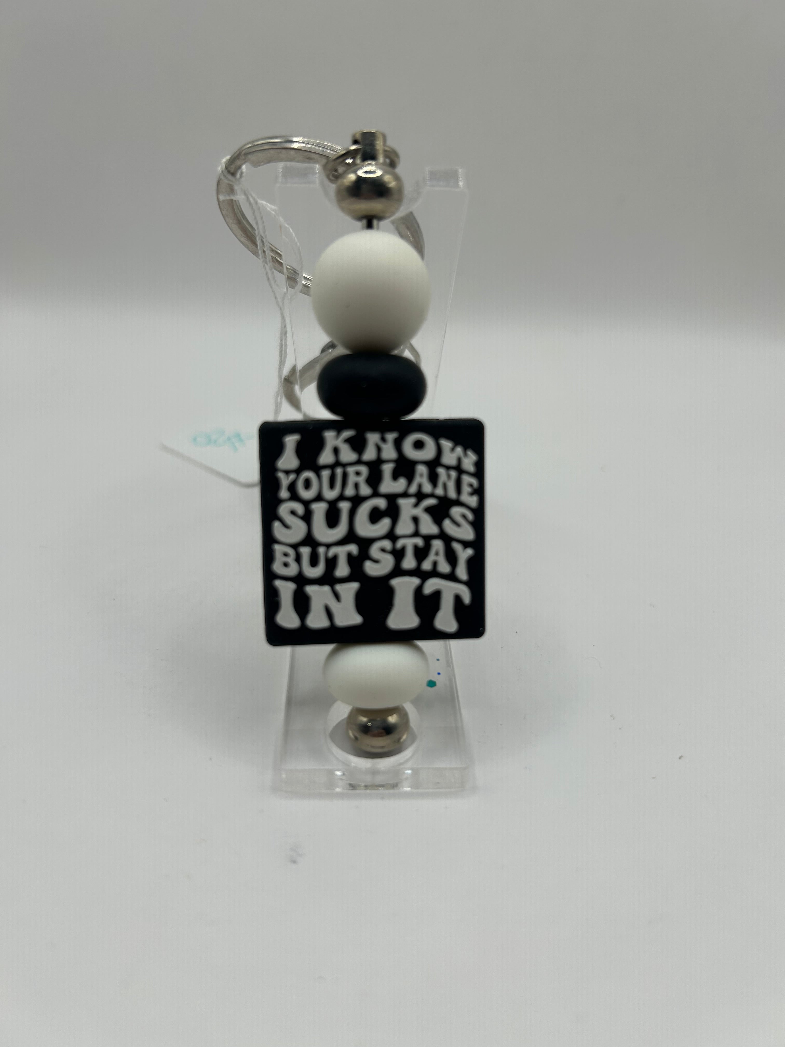 Lane Beaded Keychain