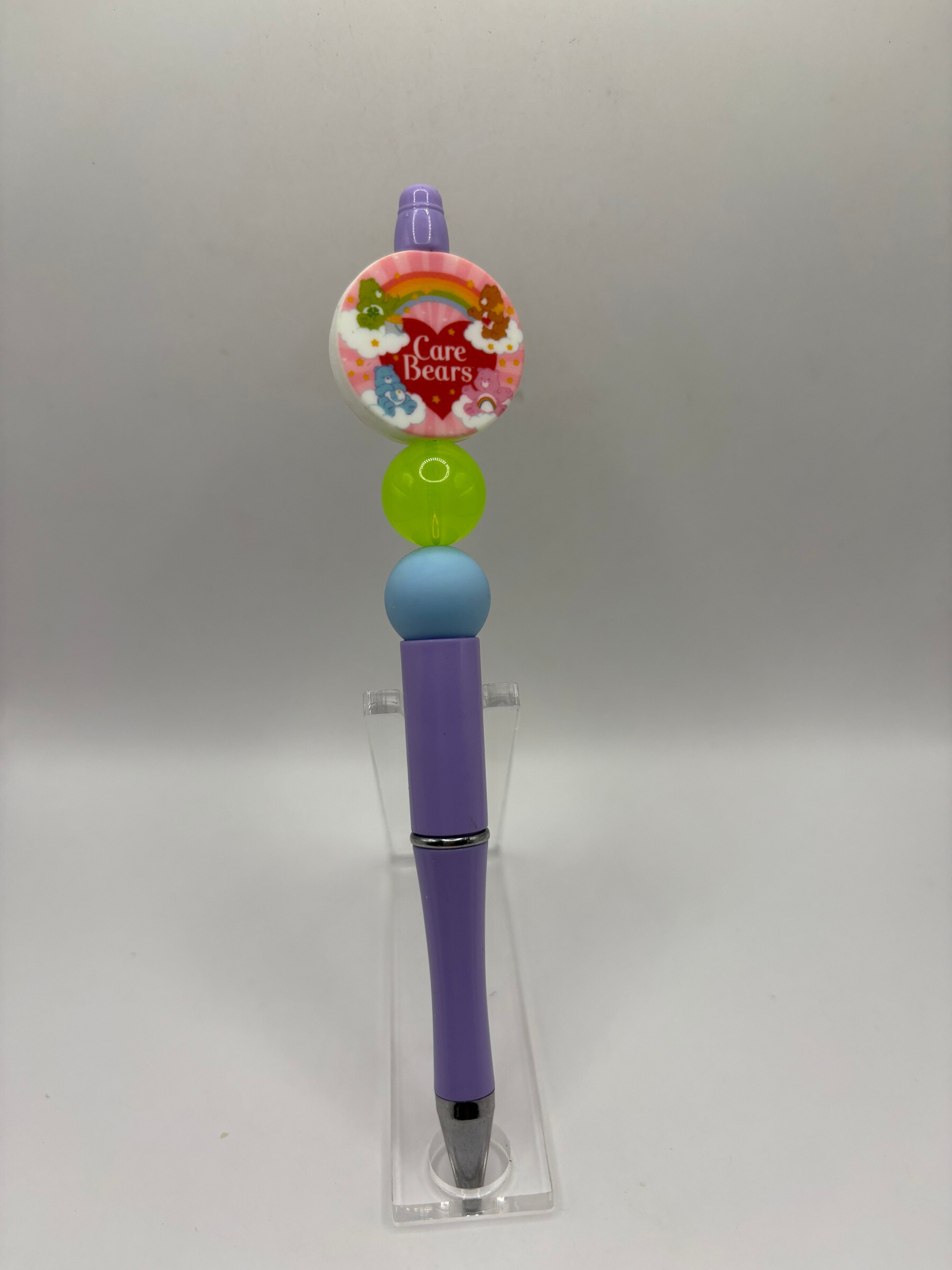 Care Bear Beaded Pen