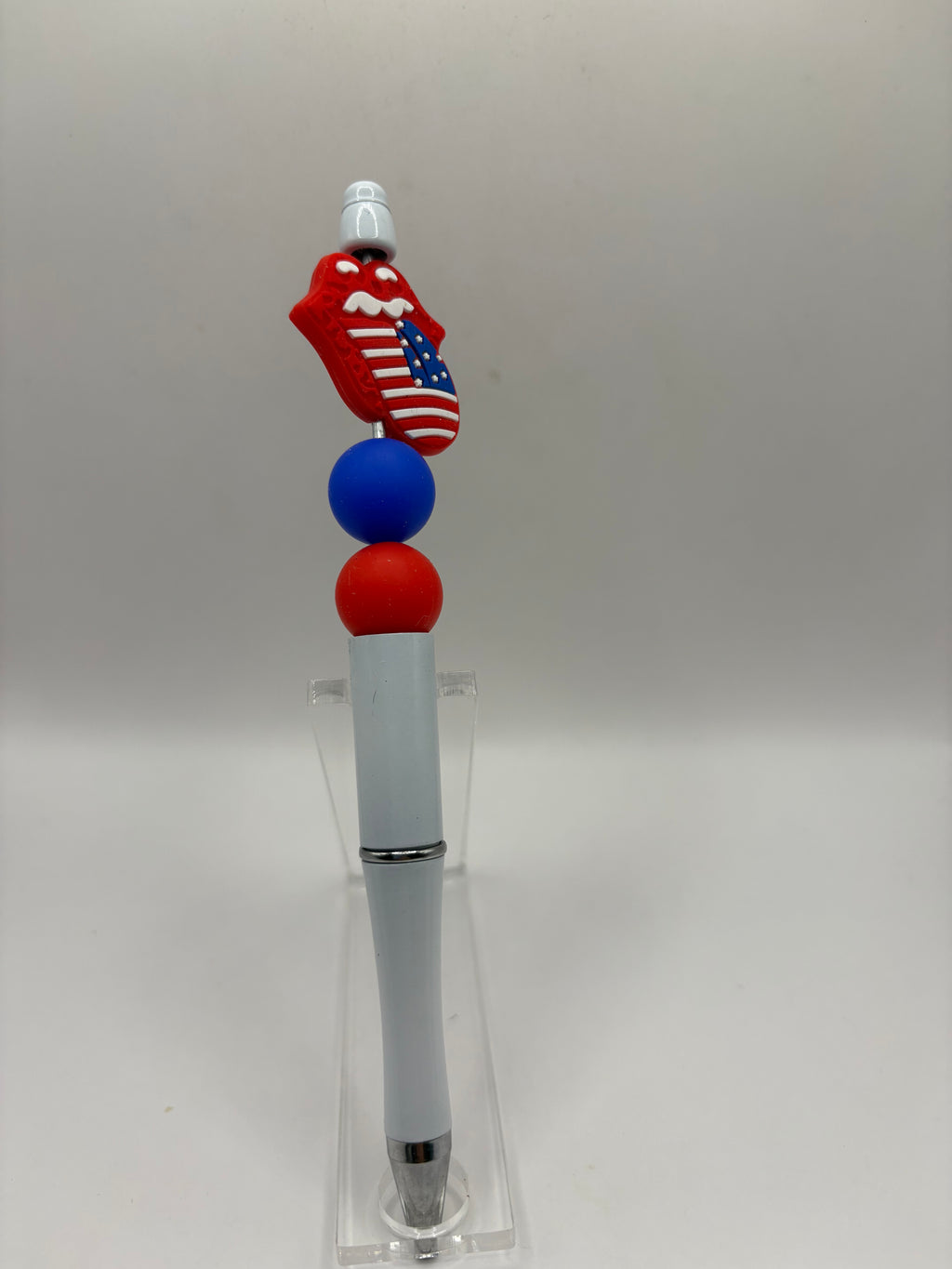 USA Tongue Beaded Pen