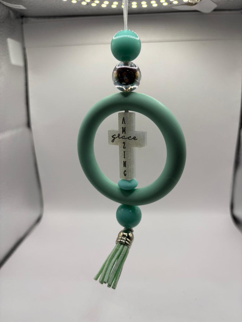 Amazing Grace Car Charm