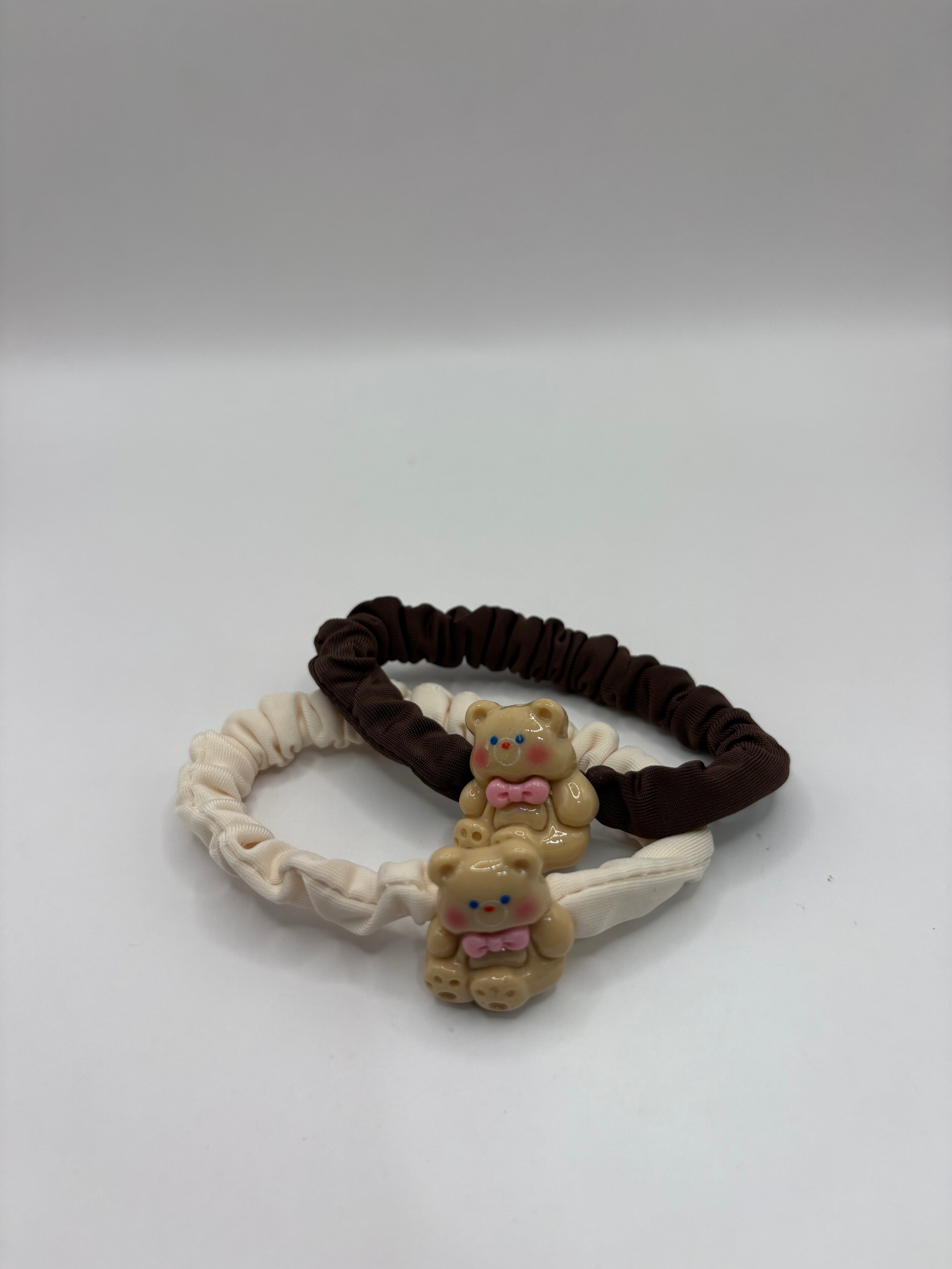 Teddy Bear Scrunchies