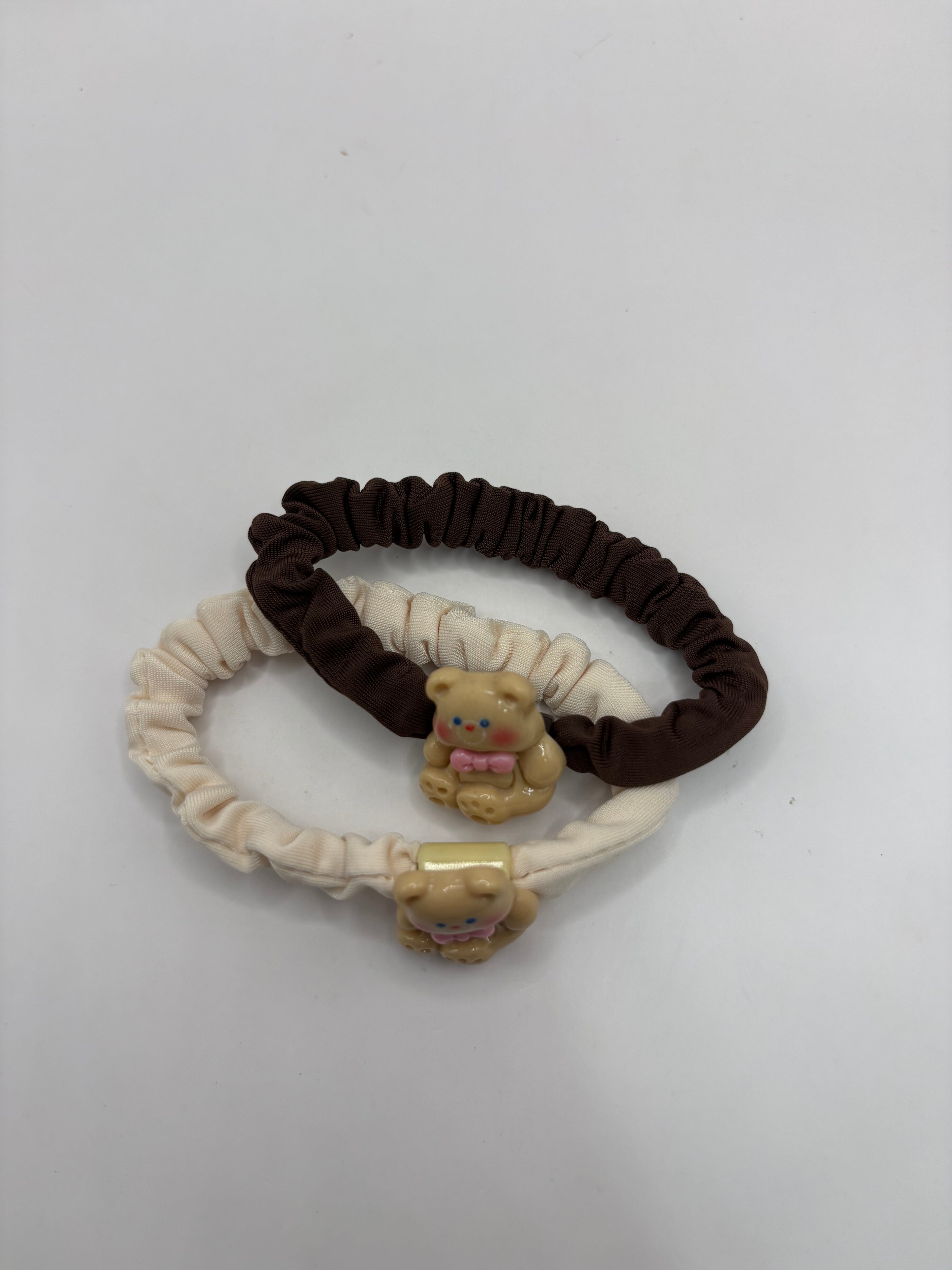 Teddy Bear Scrunchies