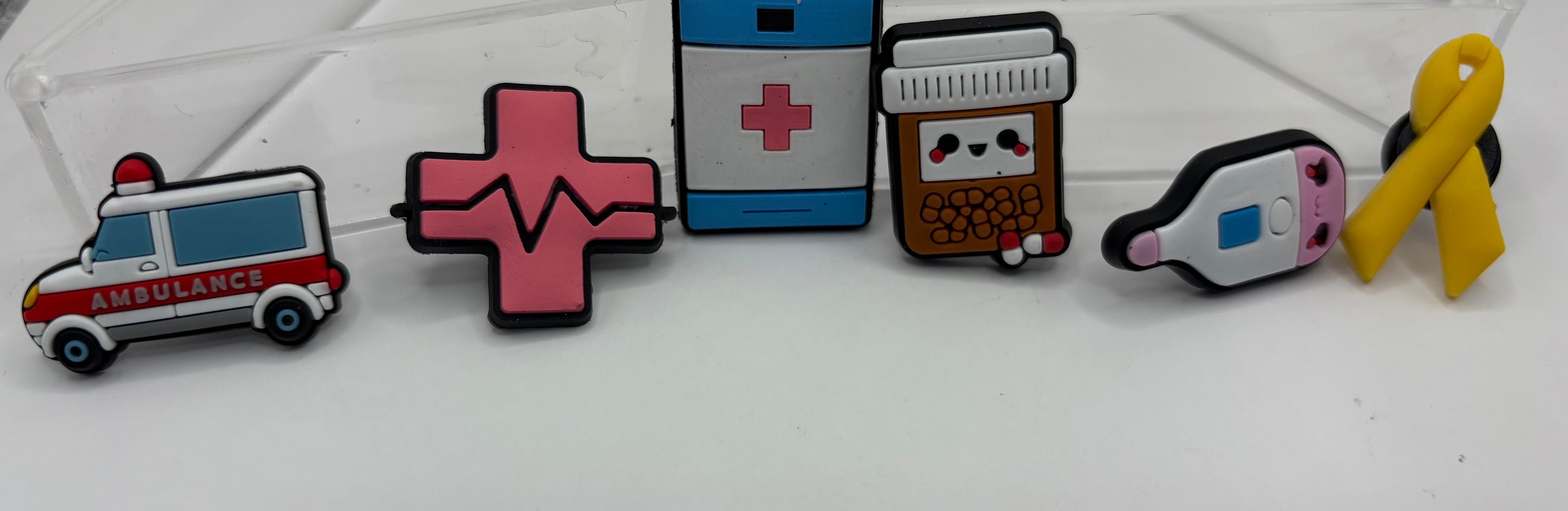 Medical Croc Charm- Set 1