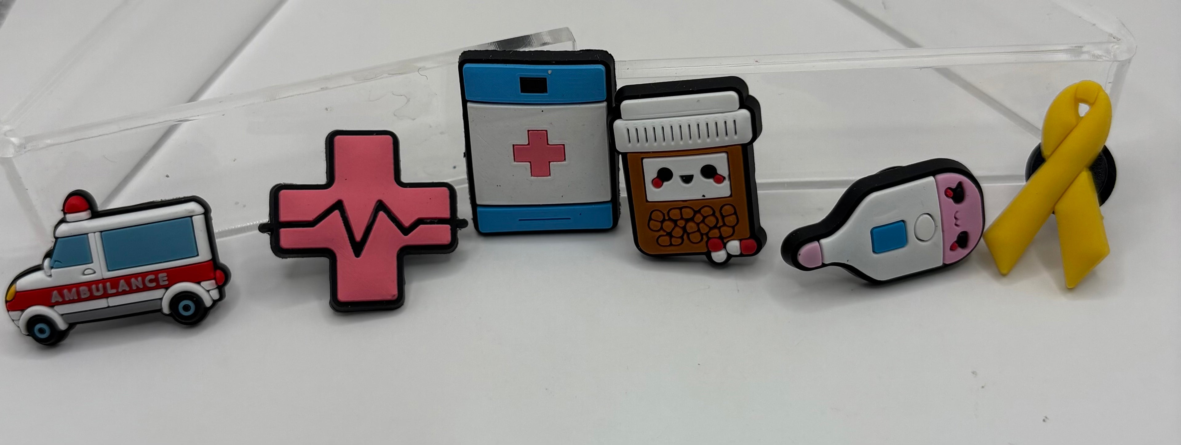 Medical Croc Charm- Set 1