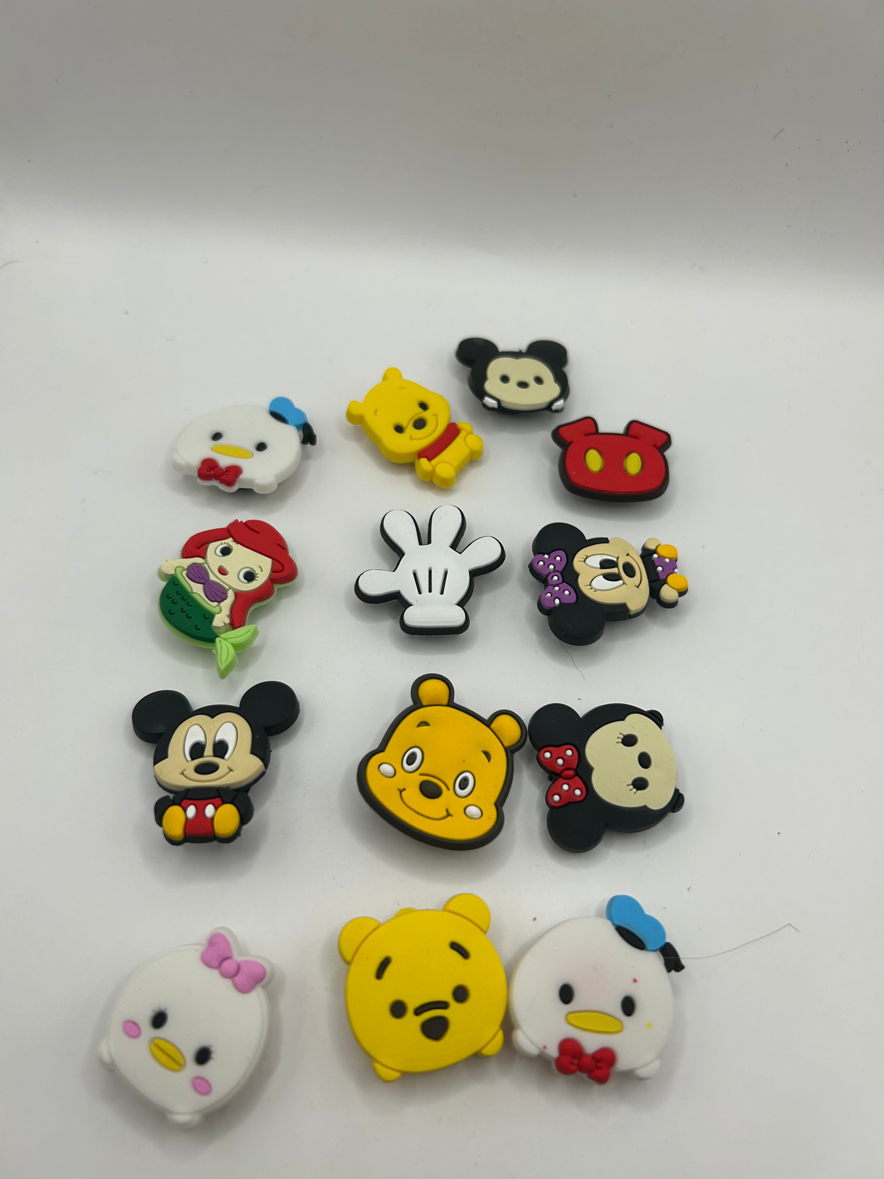 Disney Mixed Croc Charm Set