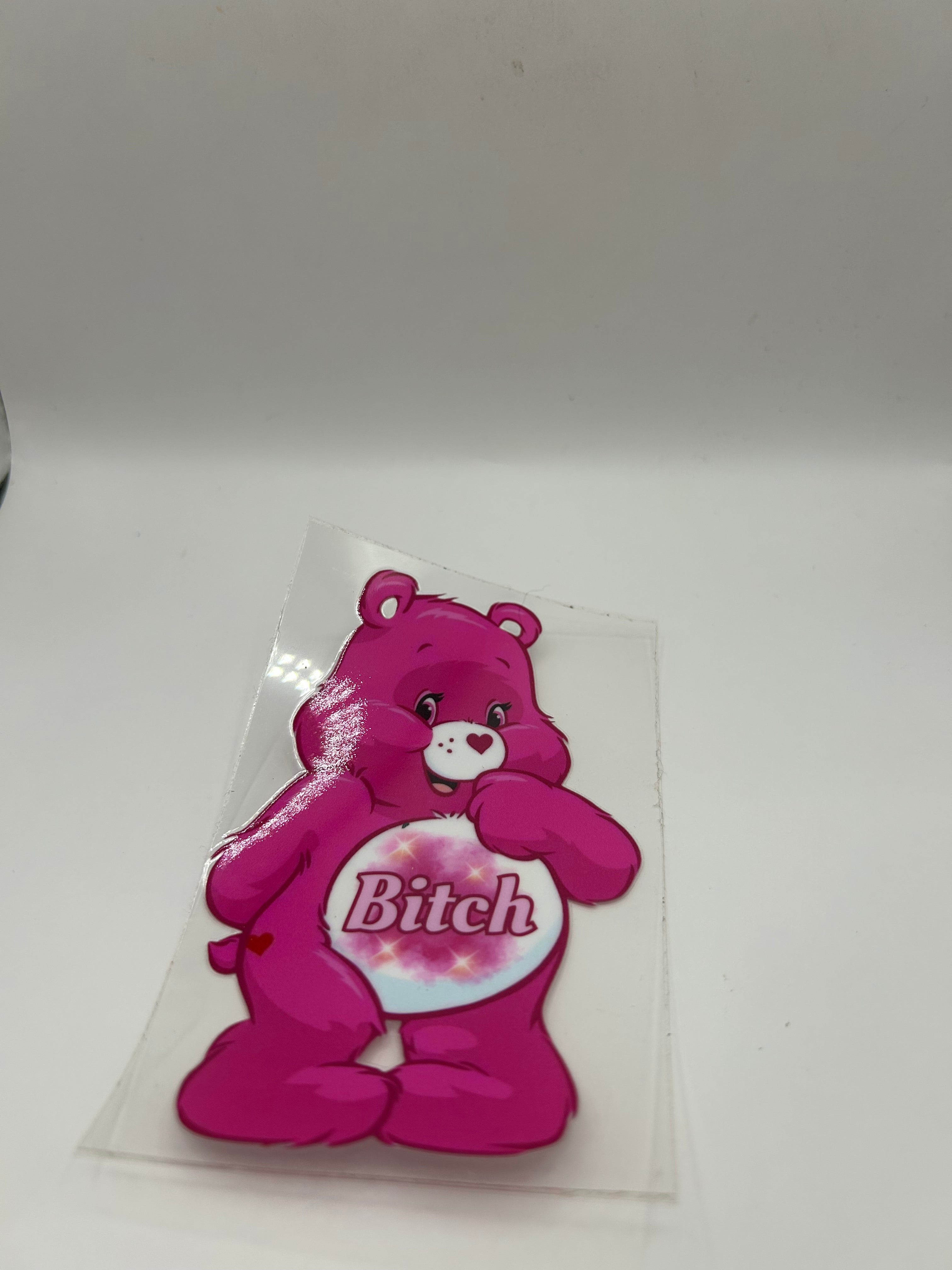 Adult Care Bear Vinyl Decal