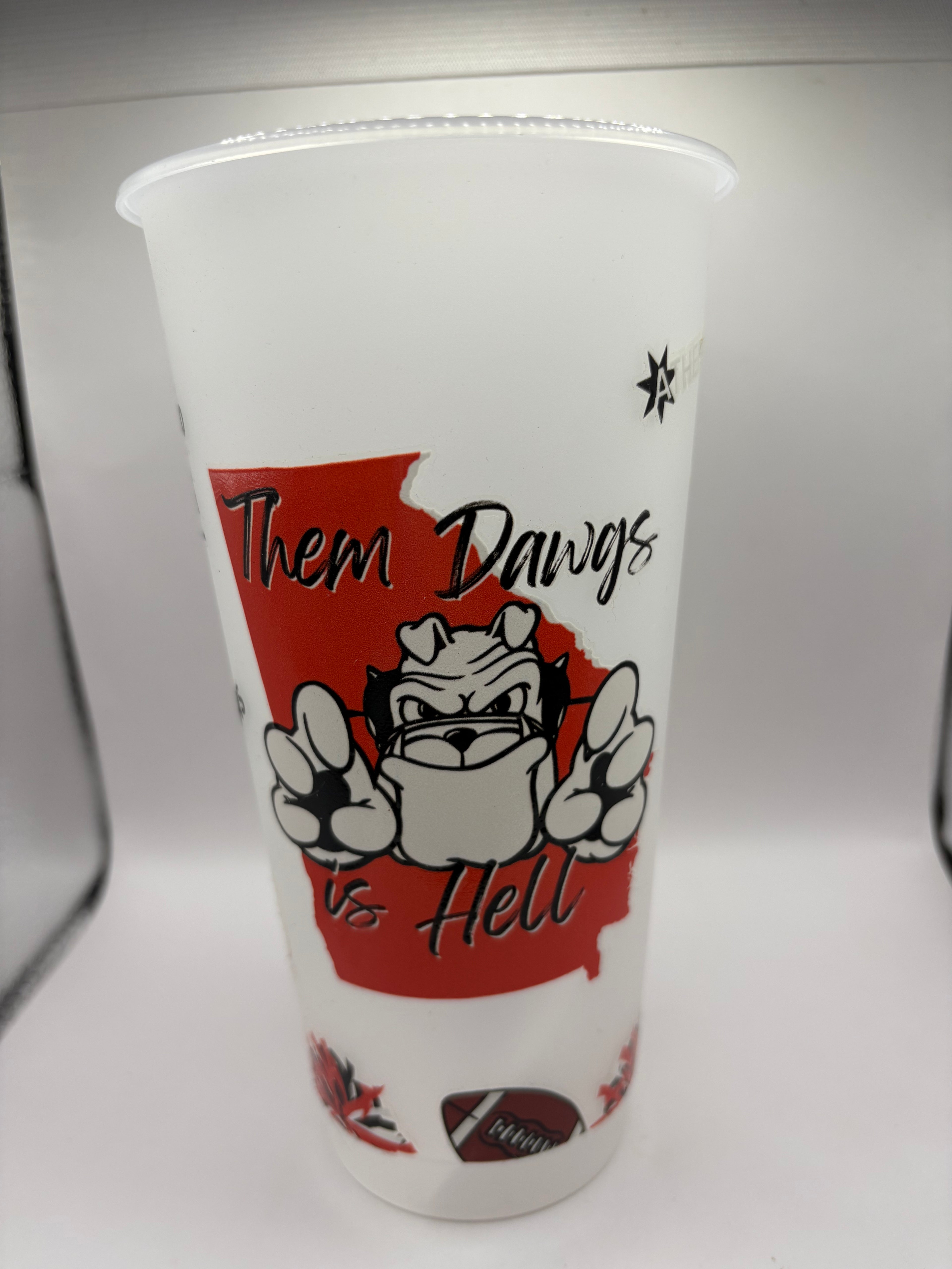 Georgia Bulldogs Plastic Cup