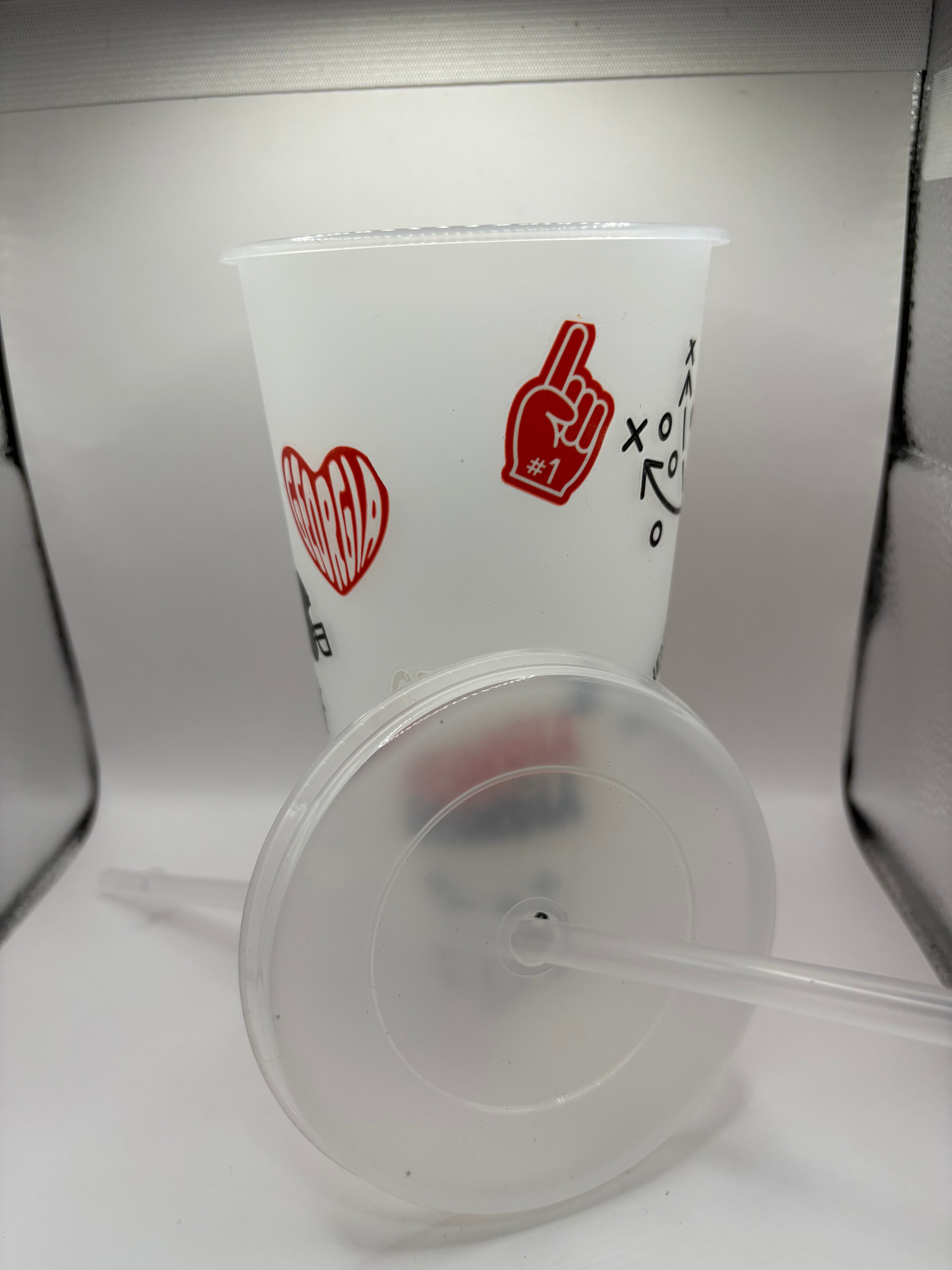 Georgia Bulldogs Plastic Cup