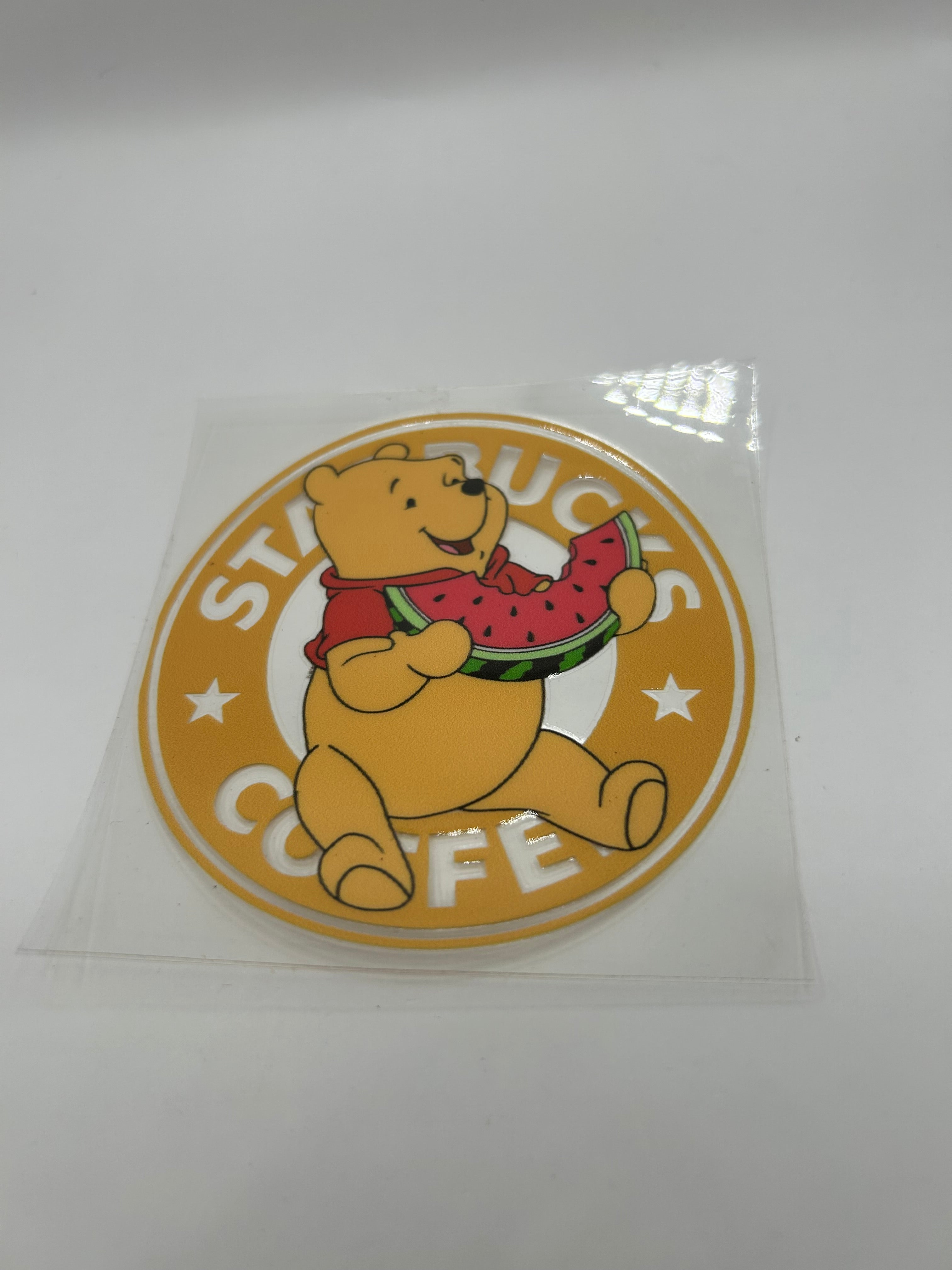 Winnie the Pooh-Watermelon Vinyl Decal