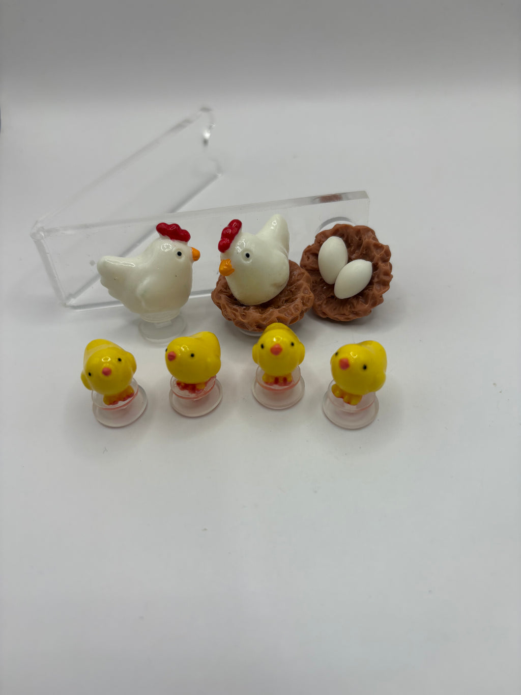 Chicken Croc Charm Set
