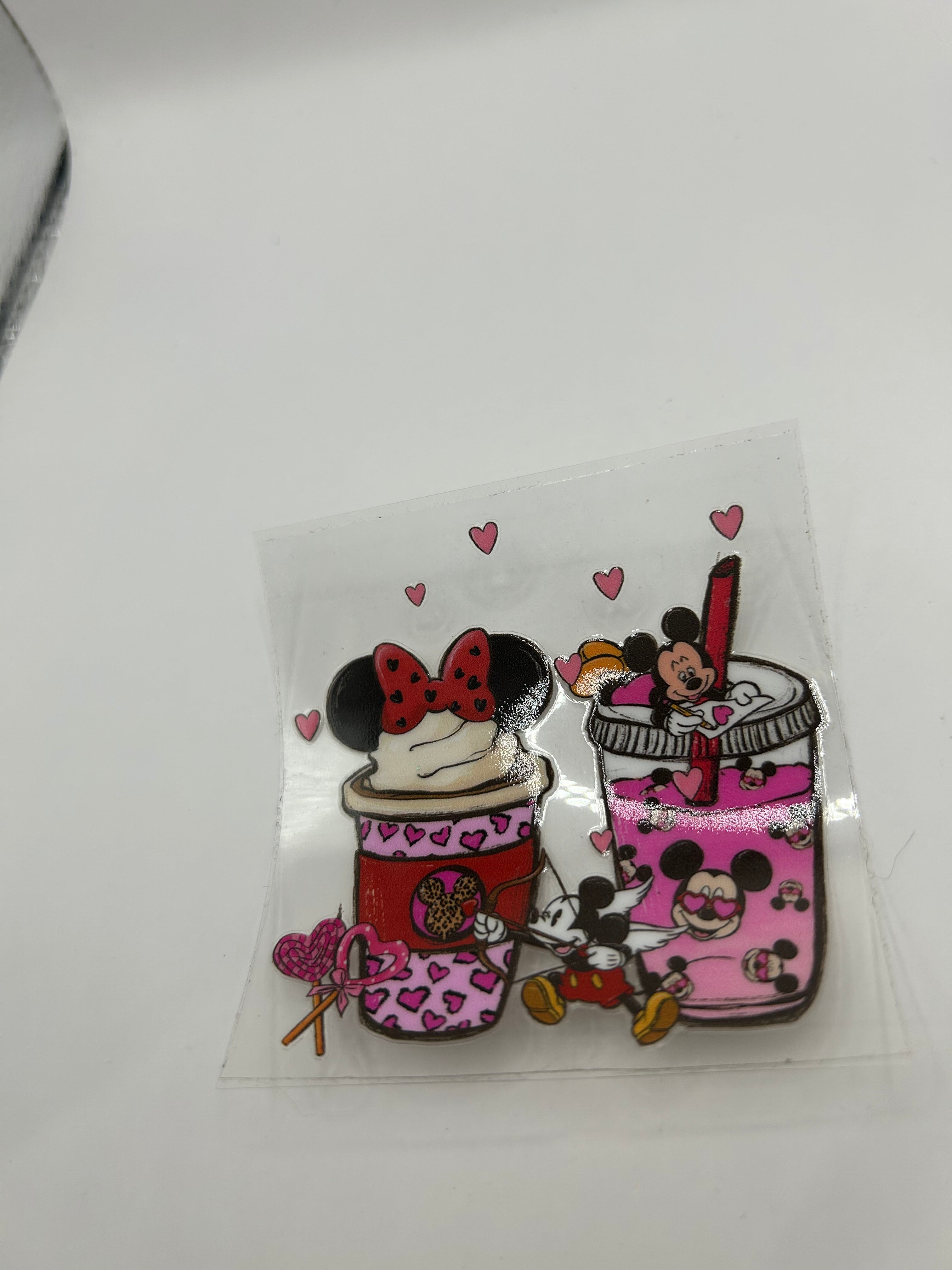 Mickey and Minnie Vinyl Decal