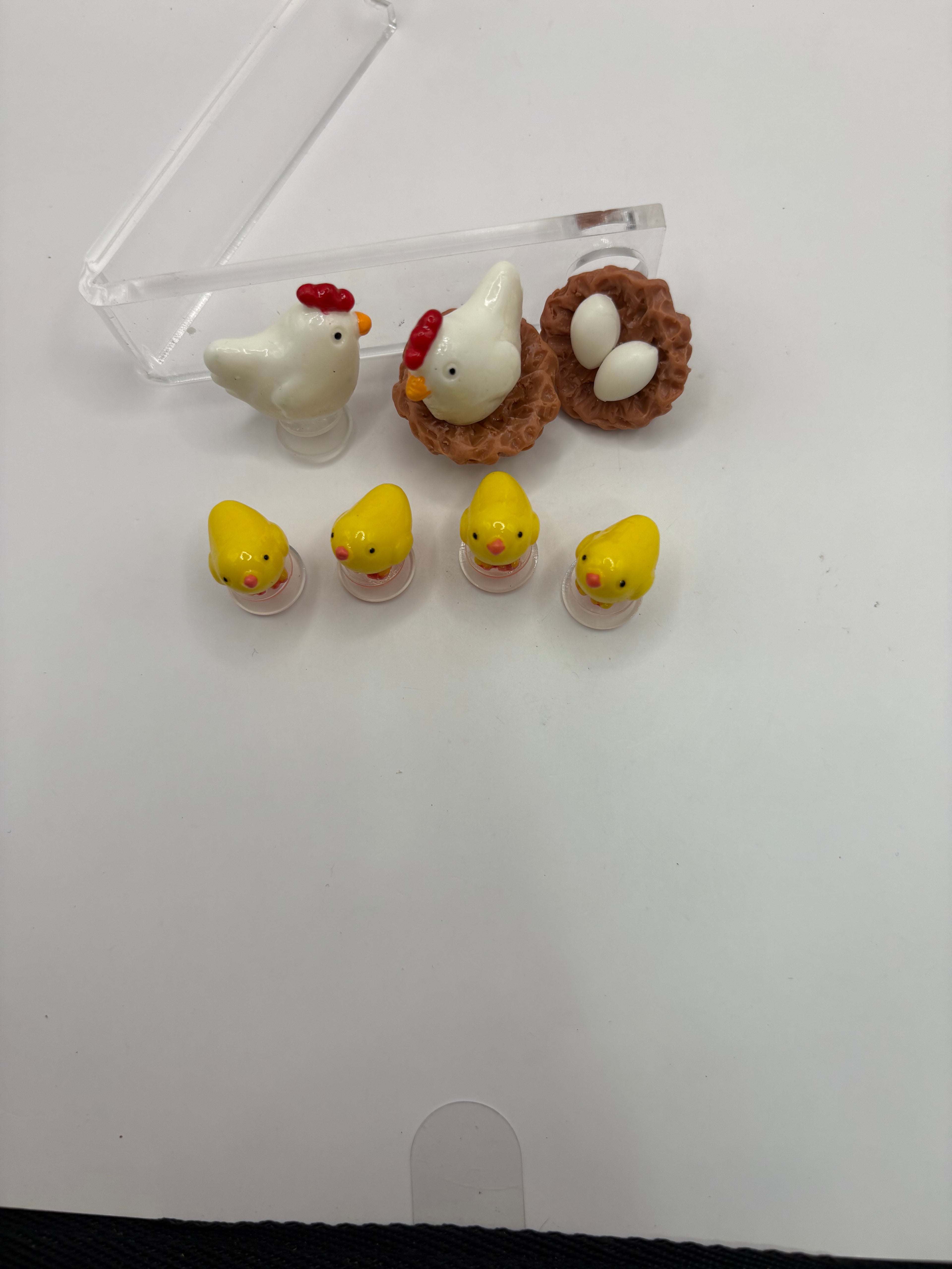 Chicken Croc Charm Set