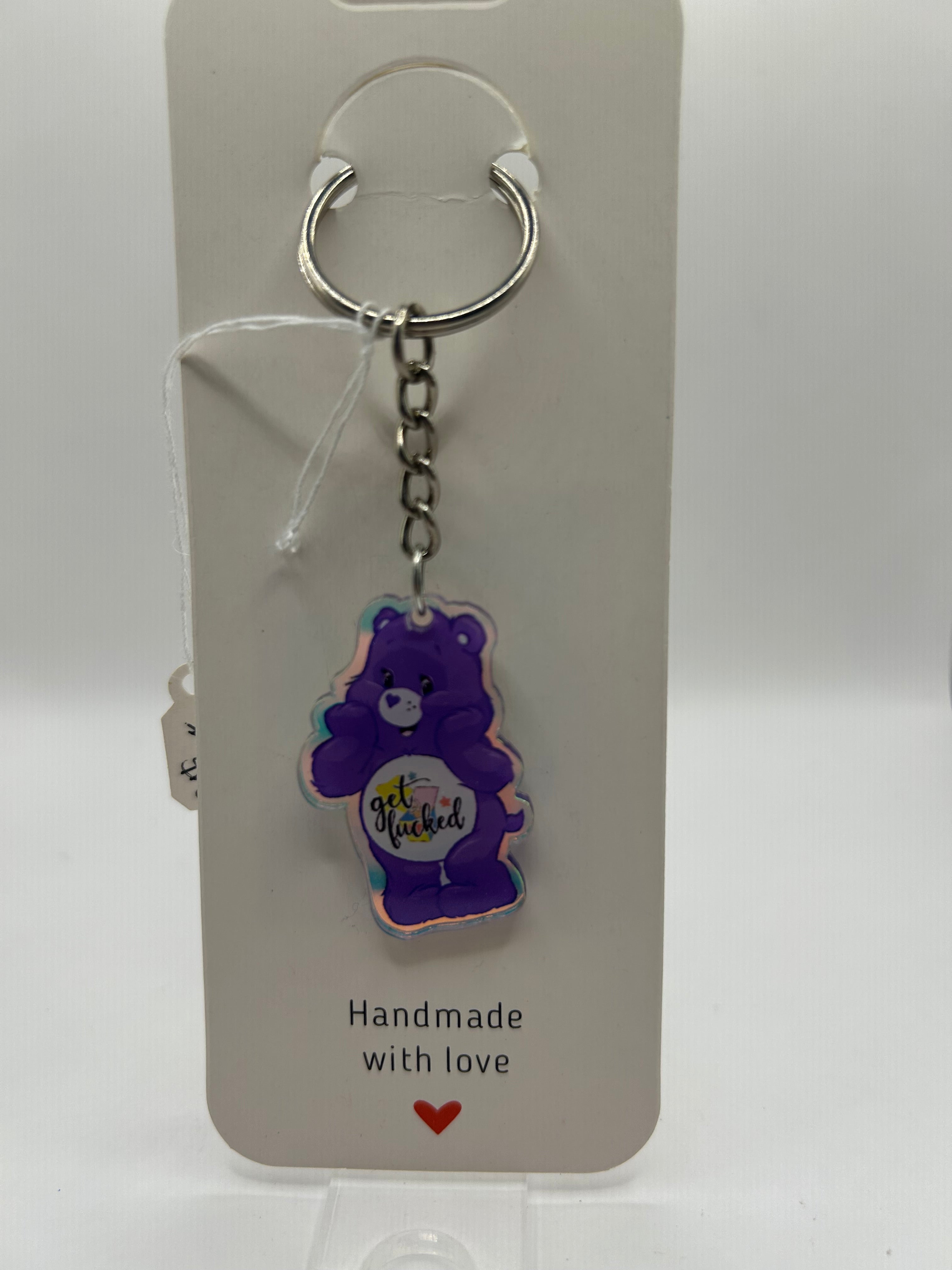 Adult Carebear Keychain